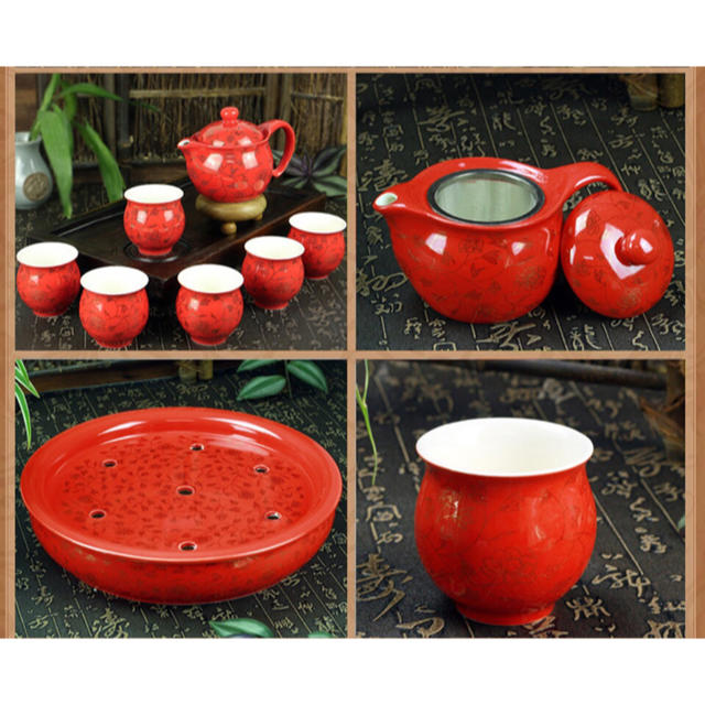 茶器セット お茶 中国茶道具 陶器 急須 湯呑み 工夫茶 茶芸茶盤 茶器セット お茶 中国茶道具 陶器 急須 湯呑み 工夫茶 茶芸茶盤