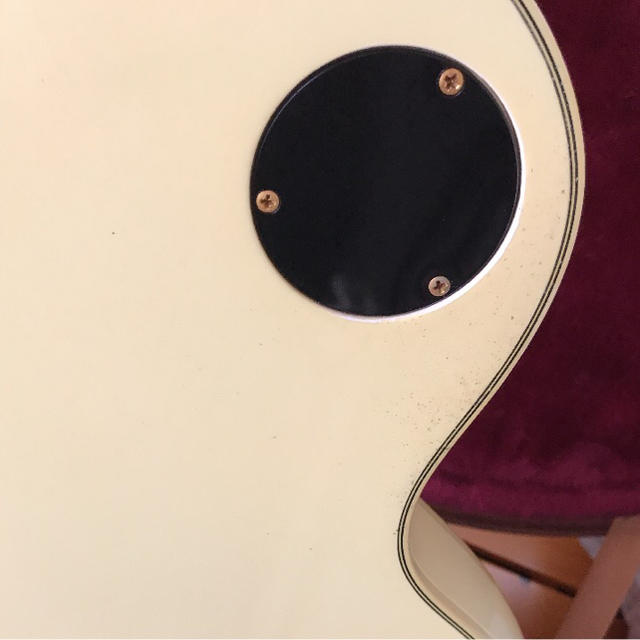 Gibson(ギブソン)のtakchang様専用ギブソン レスポールカスタム アルペンホワイト 楽器のギター(エレキギター)の商品写真