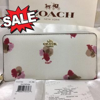 コーチ(COACH)のプレゼント用 新品コーチラウンドファスナー長財布F53794(財布)