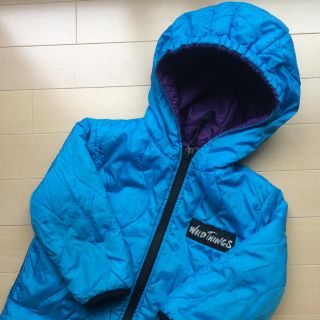 ザノースフェイス(THE NORTH FACE)のワイルドシングス キッズリバーシブルダウンジャケット 100(ジャケット/上着)