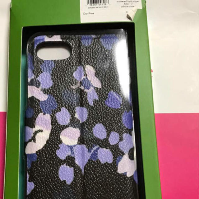 kate spade★新品美品 紫陽花 iPhoneケース