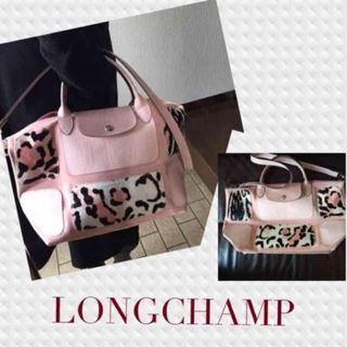 ロンシャン(LONGCHAMP)の正規品 ロンシャン♡定価9万 2way トートバッグ レオパード柄(トートバッグ)