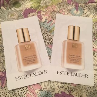 エスティローダー(Estee Lauder)の新品#36標準色 エスティローダー ダブルウェア サンプル 2個セット(ファンデーション)