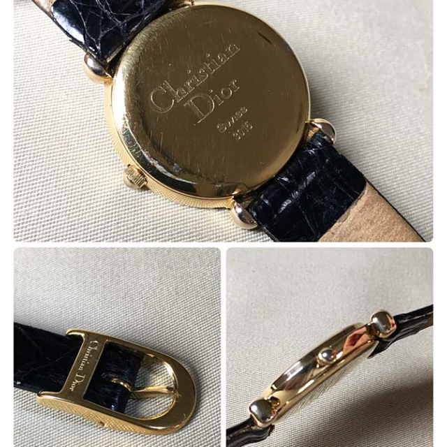 電池交換、クリーニング済み✨Christian Dior クリスチャン 電池交換、クリーニング済み✨Christian Dior クリスチャン