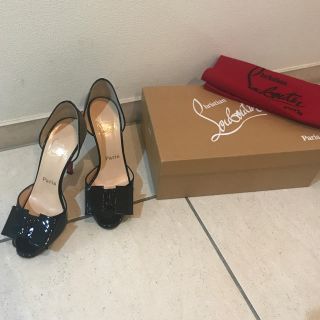 クリスチャンルブタン(Christian Louboutin)のクリスチャンルブタン オープントゥ パンプス 36.5(ハイヒール/パンプス)