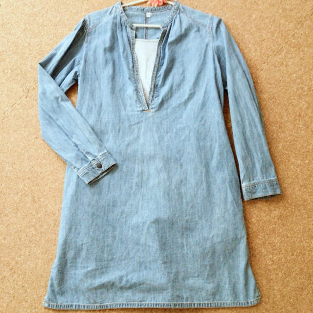 MUJI (無印良品)(ムジルシリョウヒン)の授乳服 キッズ/ベビー/マタニティのマタニティ(マタニティワンピース)の商品写真