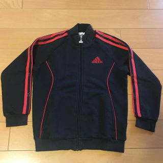 アディダス(adidas)のadidas ジャージ(黒) 120cm(ジャケット/上着)