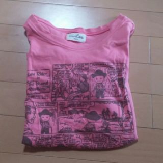 リー(Lee)のmissLee　Tシャツ　L  ビンク(Tシャツ(半袖/袖なし))