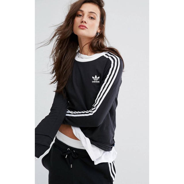 adidas(アディダス)のアディダスオリジナルス ロンT レディースのトップス(Tシャツ(長袖/七分))の商品写真