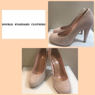 ダブルスタンダードクロージング(DOUBLE STANDARD CLOTHING)のダブルスタンダードクロージング♡ベージュスエード パンプス♡(ハイヒール/パンプス)