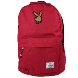 プレイボーイ(PLAYBOY)の【新品】プレイボーイリュックサック レッド (リュック/バックパック)