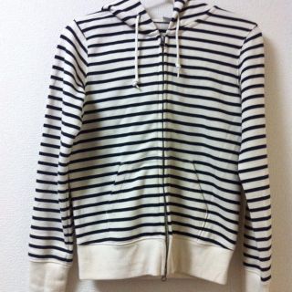 ユニクロ(UNIQLO)の新品*ユニクロボーダーパーカー！(パーカー)