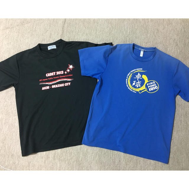 BUTTERFLY(バタフライ)の卓球ユニフォームとTシャツ 2枚セット Lサイズ スポーツ/アウトドアのスポーツ/アウトドア その他(卓球)の商品写真