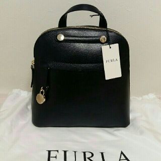 フルラ(Furla)の[♡♡banyy様専用お取り引き♡♡] フルラ パイパー バックパック 黒(リュック/バックパック)