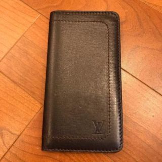 ルイヴィトン(LOUIS VUITTON)のルイヴィトン レザー長財布 ブラウン(長財布)