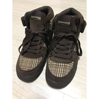 スラッシャー(THRASHER)のTHRASHER スラッシャー チェックスニーカー(スニーカー)