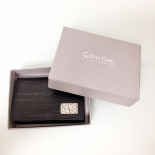 カルバンクライン(Calvin Klein)のCalvin Klein(名刺入れ/定期入れ)