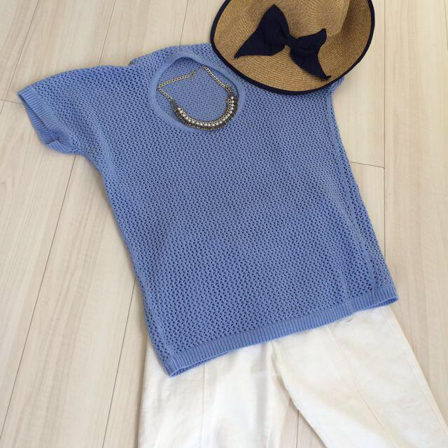 GAP(ギャップ)の♡ブルートップス♡GAP♡ レディースのトップス(Tシャツ(半袖/袖なし))の商品写真