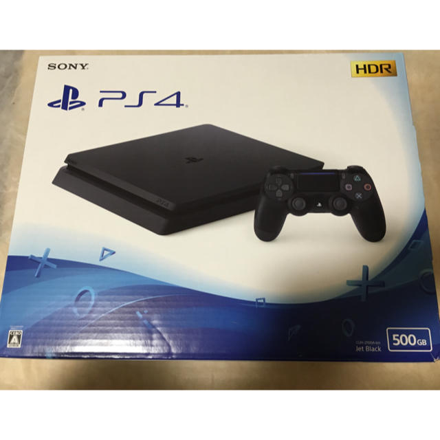 プレイステーション4 本体 500GB CUH-2100AB 新品 エンタメ/ホビーのゲームソフト/ゲーム機本体(家庭用ゲーム機本体)の商品写真