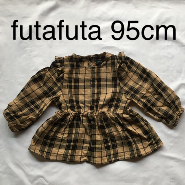 futafuta(フタフタ)の【futafuta BLACK CLOSET】チェックチュニック キッズ/ベビー/マタニティのキッズ服女の子用(90cm~)(Tシャツ/カットソー)の商品写真