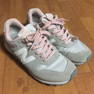 ニューバランス(New Balance)のNew Balance ニューバランス 2017SSグレー×ピンク WR996(スニーカー)