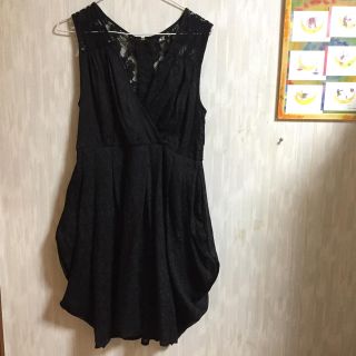 エイチアンドエム(H&M)の♡背中レース♡パーティードレス♡(ミディアムドレス)