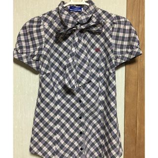 バーバリーブルーレーベル(BURBERRY BLUE LABEL)のバーバリーブルーレイブル ブラウス(シャツ/ブラウス(半袖/袖なし))