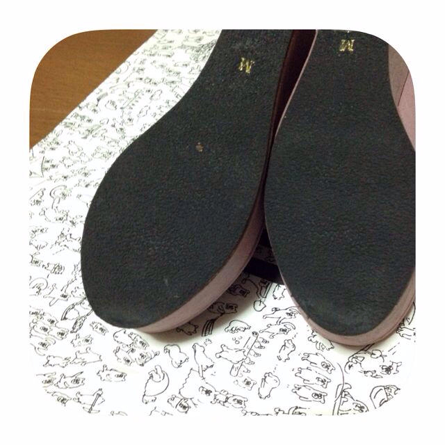 WEGO(ウィゴー)の厚底クロスパンプス レディースの靴/シューズ(ハイヒール/パンプス)の商品写真
