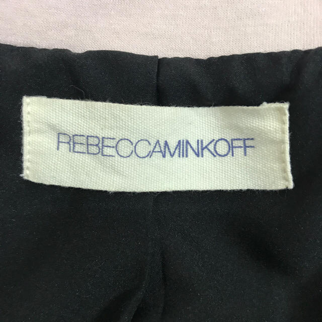 Rebecca Minkoff(レベッカミンコフ)のレベッカミンコフREBECCA MINKOFFジップアップ ライダースジャケット レディースのジャケット/アウター(ライダースジャケット)の商品写真