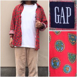 コムデギャルソン(COMME des GARCONS)の早い者勝ち‼︎OLDGAP 柄シャツ ポロ トミー ギャルソン シュプリーム(シャツ)