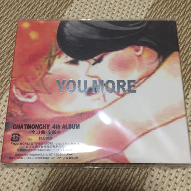 チャットモンチー☆4thアルバム YOU MORE エンタメ/ホビーのCD(ポップス/ロック(邦楽))の商品写真