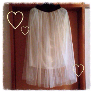 ♡ロングチュールスカート♡(ロングスカート)