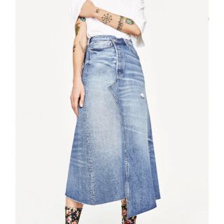 ザラ(ZARA)の必見❗️ZARA 新品 ロングデニムスカート(ロングスカート)