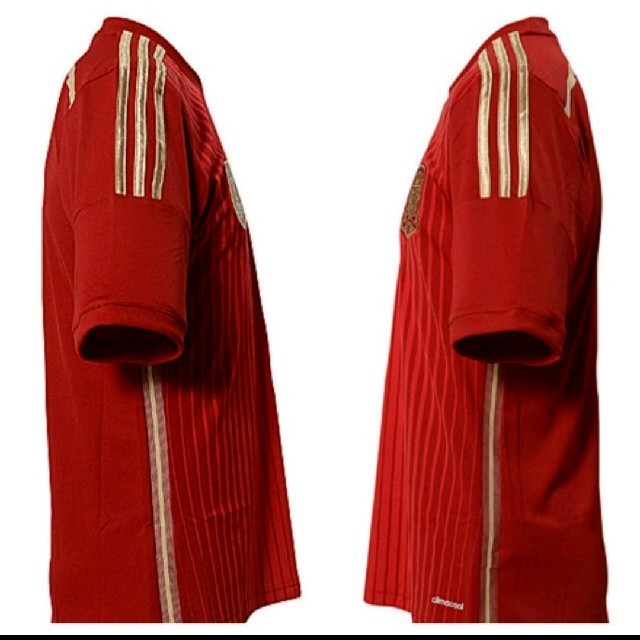 adidas(アディダス)の
アディダス サッカー スペイン代表ユニフォーム Ｌ レプリカ 新品タグ付き  スポーツ/アウトドアのサッカー/フットサル(ウェア)の商品写真
