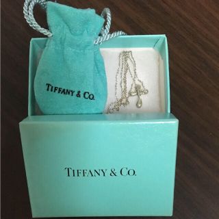 ティファニー(Tiffany & Co.)の【お値下げ】TIFFANY & Co. クロスネックレス  ¥3,600(ネックレス)