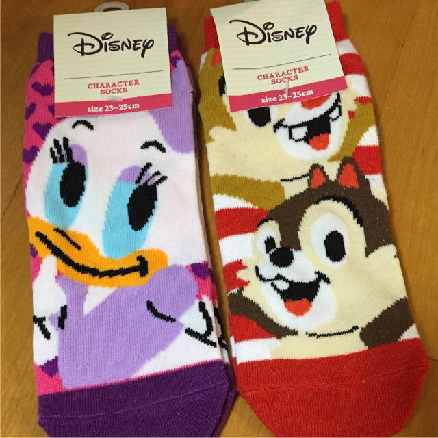 Disney 新品 靴下 レディース ディズニー 2足セット ディズニーストア 好きにの通販 By ディズニーならラクマ