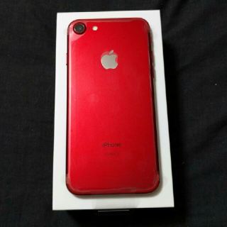 アップル(Apple)の新品  iPhone7 Red 赤 128GB 利用制限○即購入OK(スマートフォン本体)