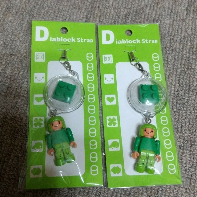 Diablock strap ダイヤブロック　ストラップ キッズ/ベビー/マタニティのおもちゃ(積み木/ブロック)の商品写真