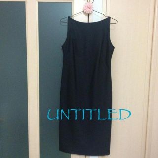 アンタイトル(UNTITLED)のm様専用UNTITLED💗綺麗めワンピ(ひざ丈ワンピース)