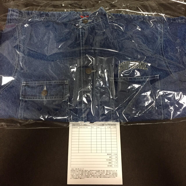 Supreme(シュプリーム)のシュプリーム  Hooded Chore Coat    L   メンズのジャケット/アウター(Gジャン/デニムジャケット)の商品写真