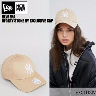 ニューエラー(NEW ERA)の送料込 NEW ERA ベースボールキャップ レディース ベージュ(キャップ)