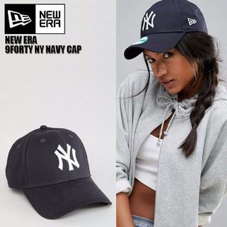 ニューエラー(NEW ERA)の送料込 NEW ERA ベースボールキャップ レディース ネイビー(キャップ)