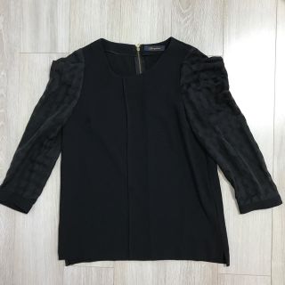 ラウンジドレス(Loungedress)のloungedress 袖チェックブラウス(シャツ/ブラウス(長袖/七分))