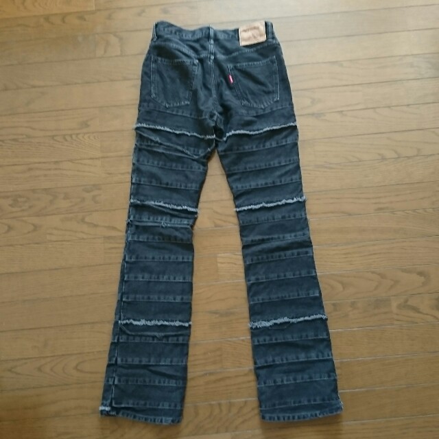 HYSTERIC GLAMOUR - ヒステリックグラマー パッチワーク デニム Lの