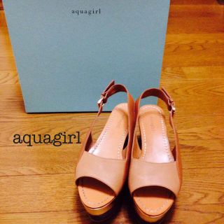 アクアガール(aquagirl)の【aquagirl】ウエッジサンダル(サンダル)