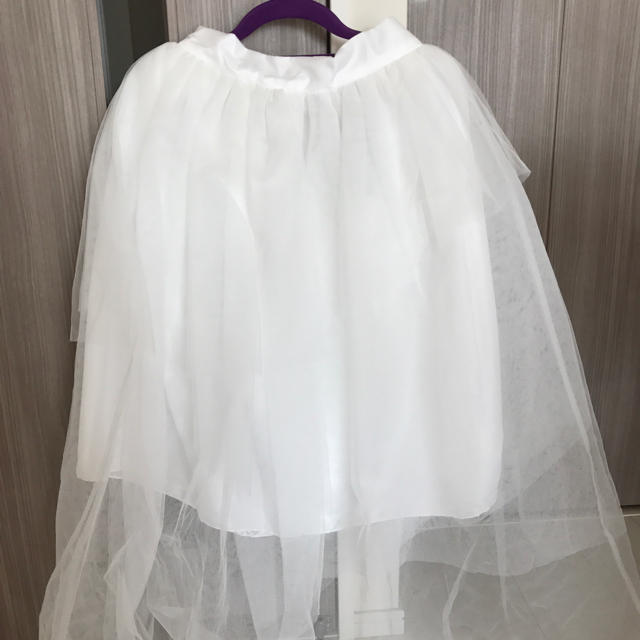 dholic(ディーホリック)の【美品】DHOLIC  ディーホリック  チュールスカート  結婚式  二次会 レディースのフォーマル/ドレス(その他ドレス)の商品写真