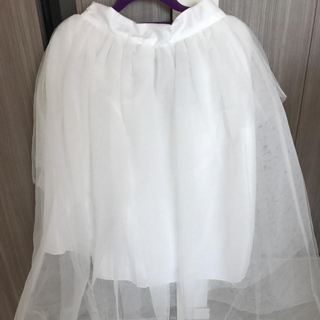 dholic(ディーホリック)の【美品】DHOLIC  ディーホリック  チュールスカート  結婚式  二次会 レディースのフォーマル/ドレス(その他ドレス)の商品写真