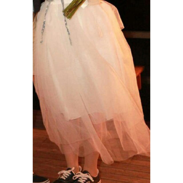 dholic(ディーホリック)の【美品】DHOLIC  ディーホリック  チュールスカート  結婚式  二次会 レディースのフォーマル/ドレス(その他ドレス)の商品写真
