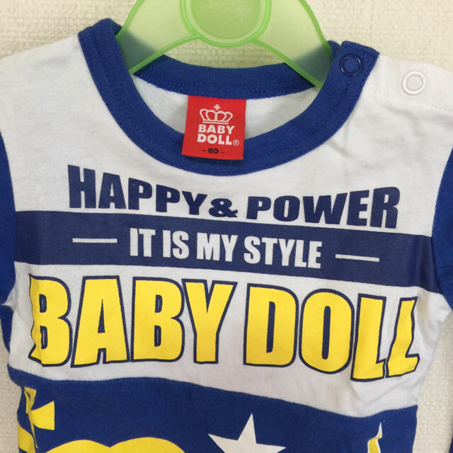 BABYDOLL(ベビードール)のBABYDOLL 長袖Tシャツ キッズ/ベビー/マタニティのベビー服(~85cm)(Ｔシャツ)の商品写真