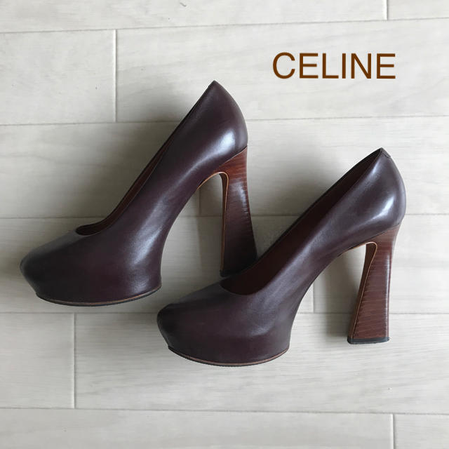 celine(セリーヌ)のmrrnさま専用です‼️正規品 セリーヌ CELINE パンプス レディースの靴/シューズ(ハイヒール/パンプス)の商品写真